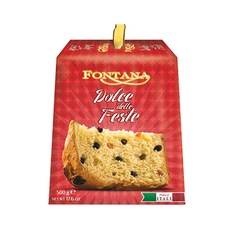 Italian Chocolate Chips Panettone by Fontana, 17.6 oz (500 g)