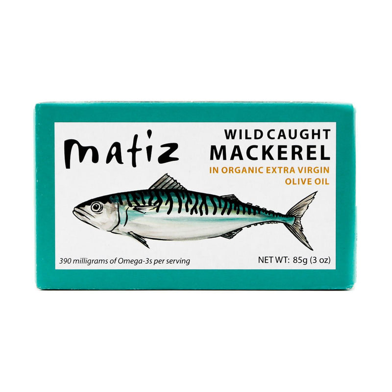 Matiz Mackerel in Organic Extra Virgin Olive Oil, 3 oz (85 g)