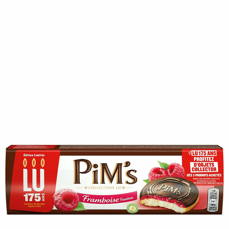 LU Pim's Chocolate Coated Biscuits with Raspberry Filling, 5.3 oz (150 g)
