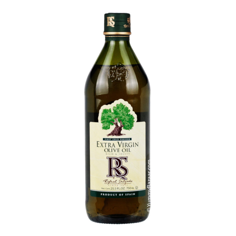 Spanish Extra Virgin Olive Oil, First Cold Pressed by Rafael Salgado, 25.5 fl oz (750 ml)
