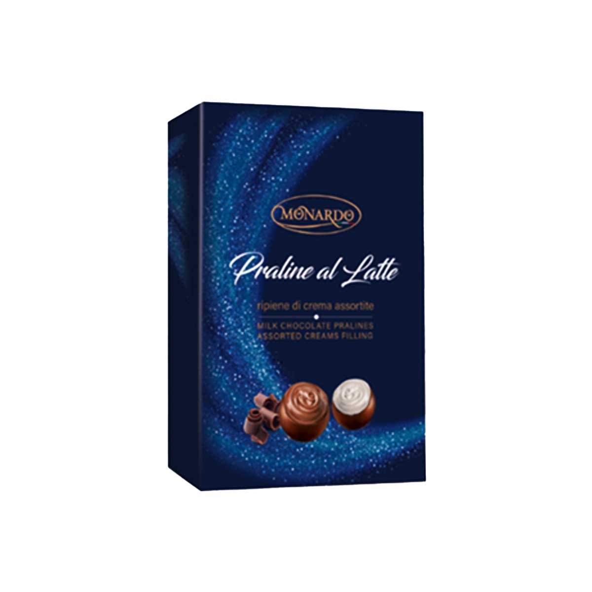 Assorted Milk Chocolate Pralines by Monardo, 5.3 oz (150 g)