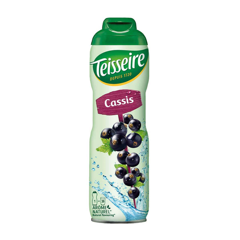 Teisseire [Minor Dents] French Blackcurrant Syrup, 20.3 fl oz (600 ml)