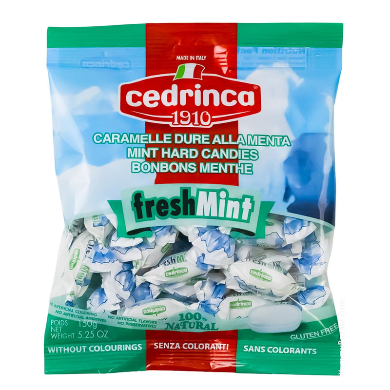 Mint Hard Candies by Cedrinca, 5.3 oz (150 g)