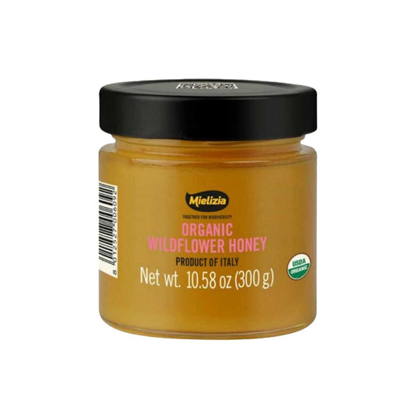 Italian Organic Wildflower Honey by Mielizia, 10.6 oz (300 g)