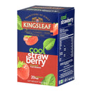 6-Pack Cool Strawberry Ceylon Tea, Caffeine Free, 20 Bags by Kingsleaf, 1.3 oz (36 g)