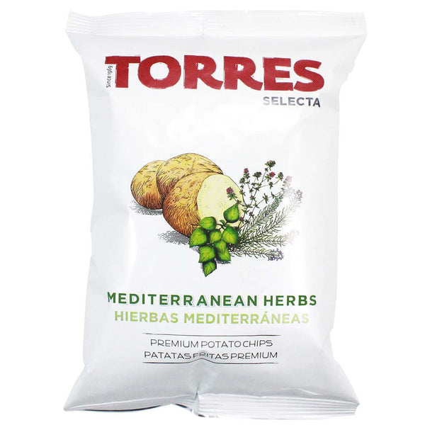 Torres Mediterranean Herb Potato Chips, 5.29 oz (150 g)