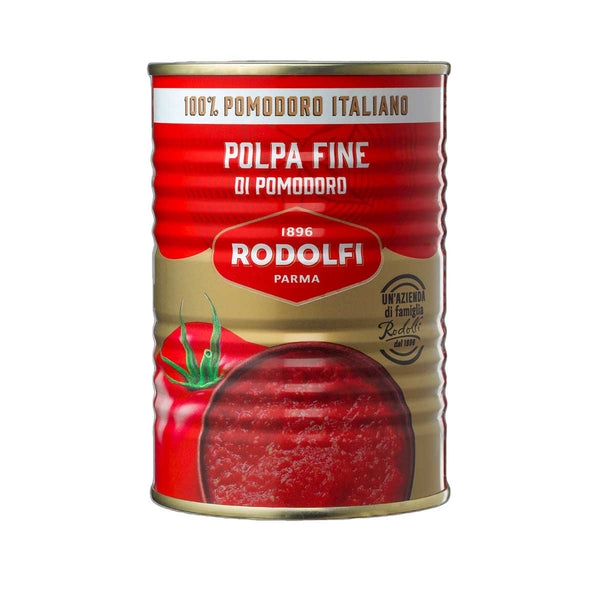 100% Italian Fine Diced Tomatoes by Rodolfi, 14.1 oz (400 g)