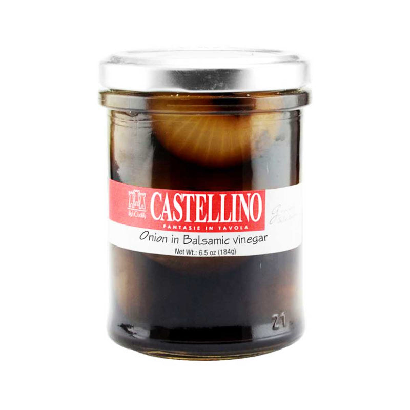 Castellino Borettane Onions in Balsamic Vinegar, 6.5 oz (184 g)