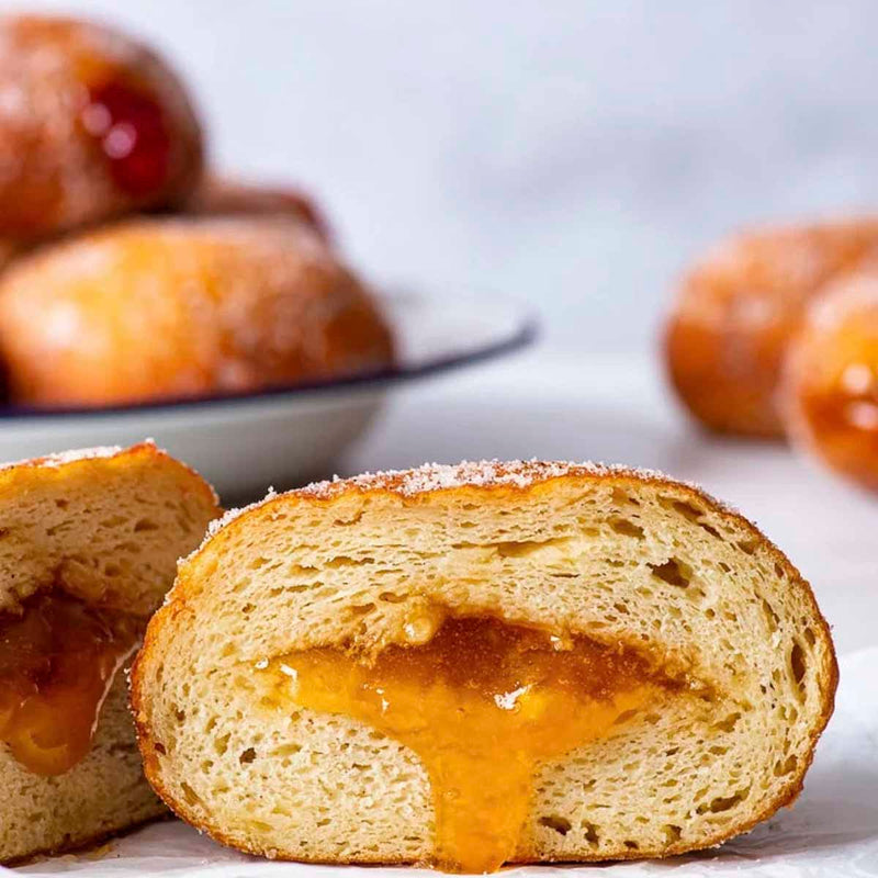 Italian Donuts Bomboloni with Apricot by Dal Colle, 7.4 oz (210 g)