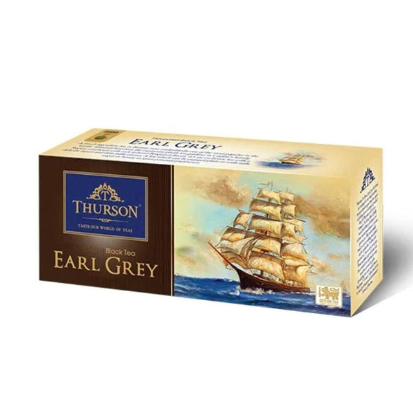 Earl Grey Black Tea, 20 Bags by Thurson, 1.4 oz (40 g)