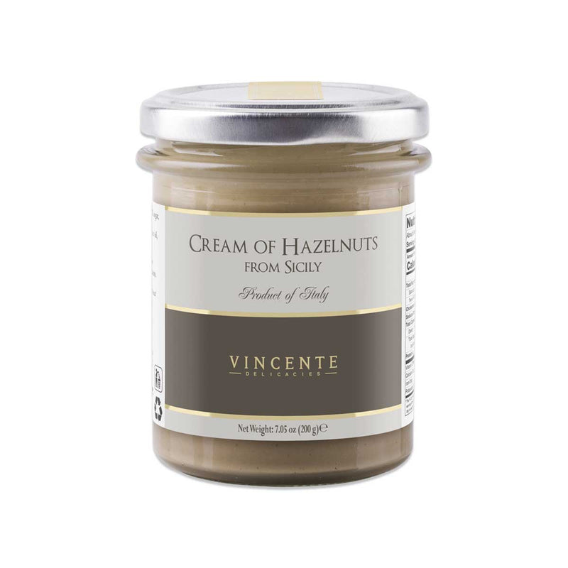 Vincente Sicilian Cream of Hazelnuts, 7.05 oz (200 g)
