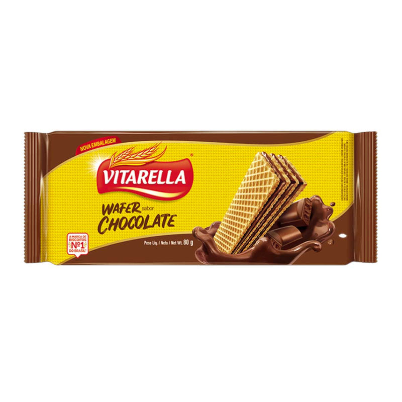 Chocolate Wafers by Vitarella, 24 x 4.2 oz (120 g)