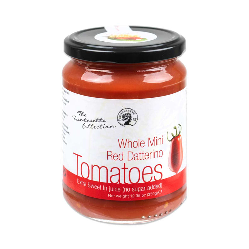Trentasette Red Datterino Tomato in Juice, No Sugar Added, 12.35 oz (350 g)