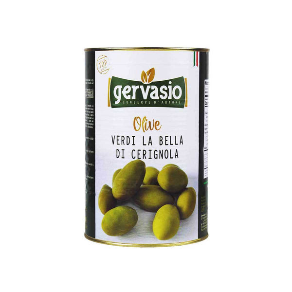 Gervasio Green Olives from Cerignola, 5.5 lb (2.5 kg)