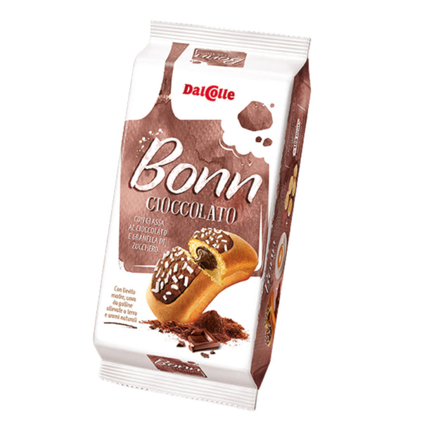 Bonn Italian Snack Cakes with Chocolate Cream Filling by Dal Colle, 7.4 oz (210 g)