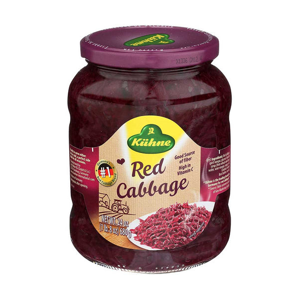 Kuhne Red Cabbage, 24 oz (680 g)