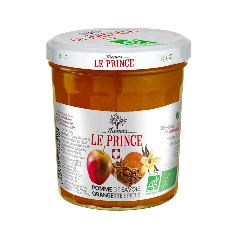 Thomas Le Prince Organic Apple Orange Spice Preserve, 12 oz (340 g)