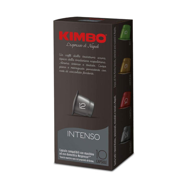 Kimbo Intenso Nespresso Coffee Capsules, 1.94 oz (55 g)