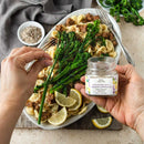 Organic Sicilian Sea Salt & Herb Blend by Bona Furtuna, 3.5 oz (100 g)