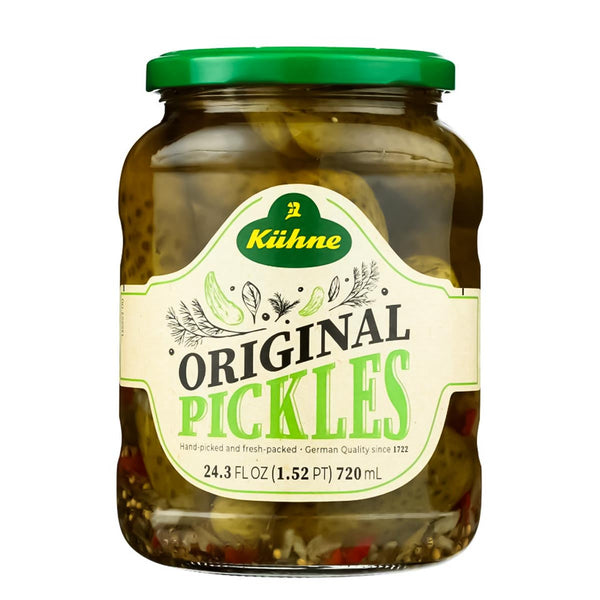Kuhne Original Pickles, 24.3 fl oz (720 ml)