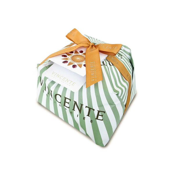Classic Italian Panettone with Raisin & Candied Orange by Vincente, 1.65 lb (750 g)