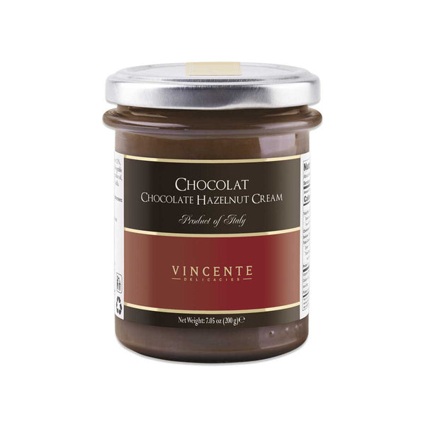 Vincente Sicilian Cream of Chocolate & Hazelnuts, 7.05 oz (200 g)