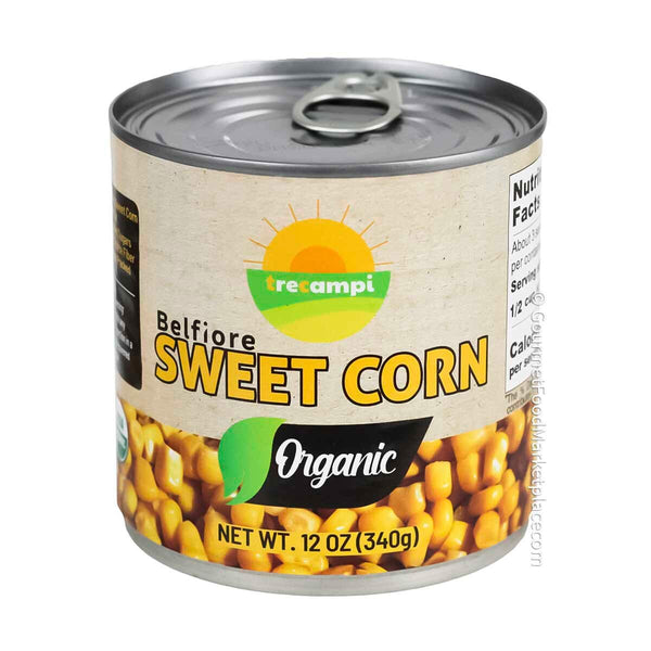 Organic Sweet Corn, No Added Sugar by Belfiore, 12 oz (340 g)