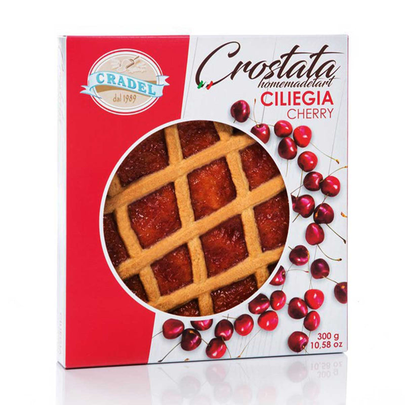 Cherry Crostata Cake by Cradel, 10.6 oz (300 g)