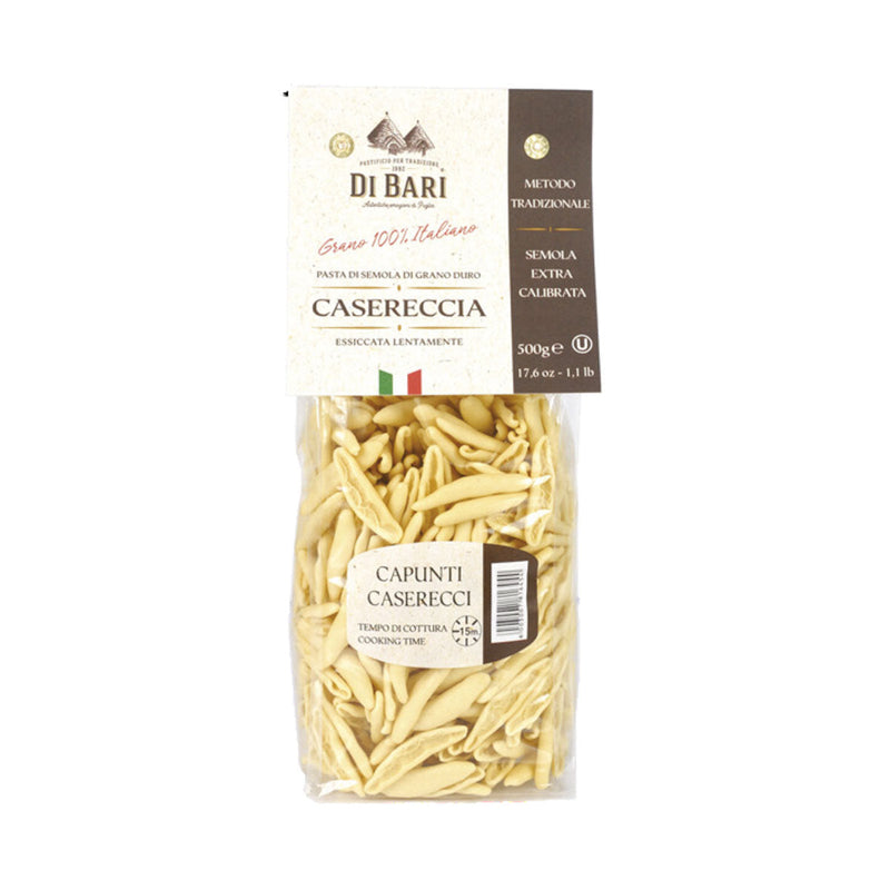 Capunti Caserecci Pasta by Di Bari, 17.6 oz (500 g)
