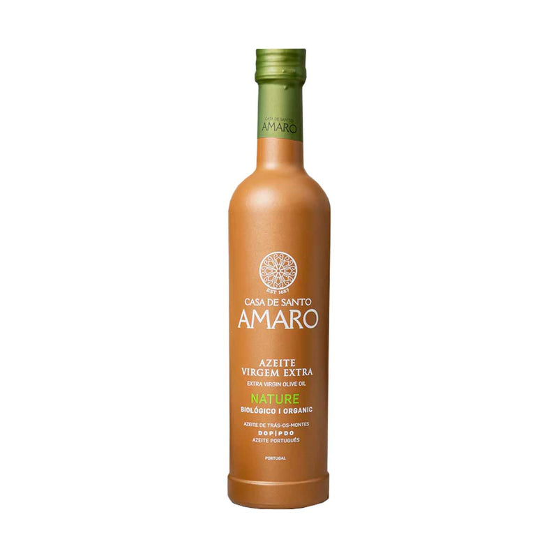 DOP Organic Extra Virgin Olive Oil from Tras-Os-Montes by Casa de Santo Amaro, 16.9 fl oz (500 ml)