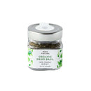 Organic Dried Basil by Bona Furtuna, 0.6 oz (17 g)