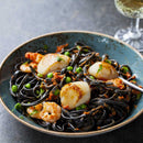Black Squid Ink Pasta, Linguine, by Morelli, 8.8 oz (250 g)