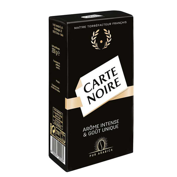 Carte Noire Café moulu arôme intense & goût unique, pur arabica - Les 2  paquets de 250g CARTE NOIRE ground coffee 100% arabica 2 x 250 g medium  roast