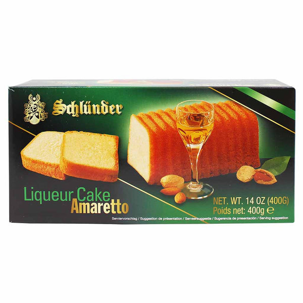 Amaretto Liqueur Cake by Schlunder, 14 oz (400 g)