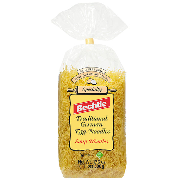 Bechtle Thin German Soup Noodles, 17.6 oz (500 g)