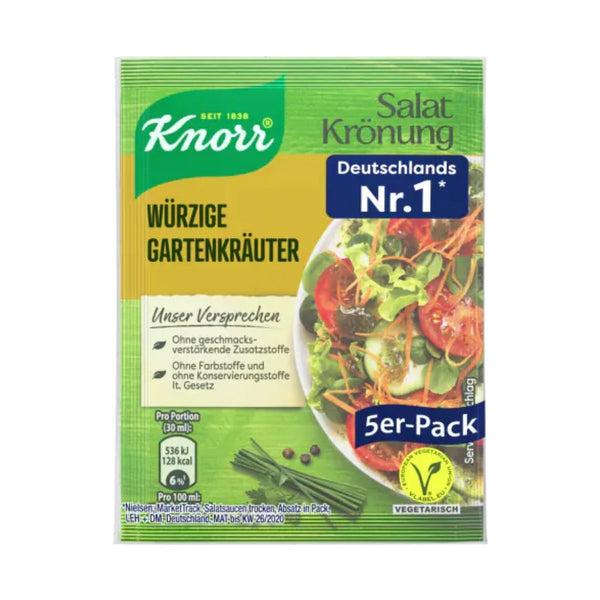 Knorr Salat Kronung Spicy Garden Herb Salad Dressing 5 Pack