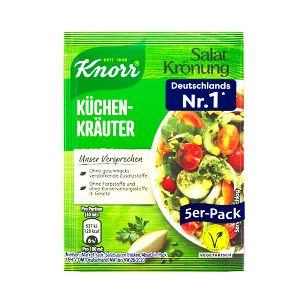 Knorr Salat Kronung Kitchen Herbs Salad Dressing 5 Pack