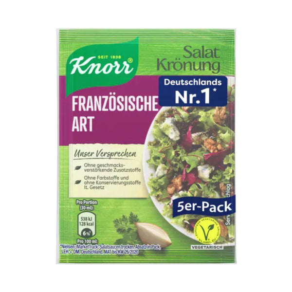 Knorr Salat Kronung French Style Salad Dressing 5 Pack