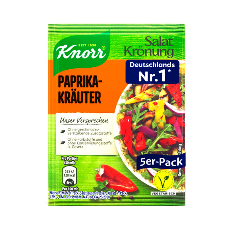 Knorr Salat Kronung Paprika Herb Salad Dressing 5 Pack