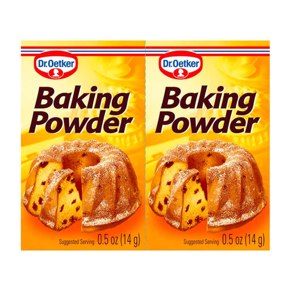 Dr. Oetker Baking Powder, 6-Pack, 6 x 0.5 oz (14g)