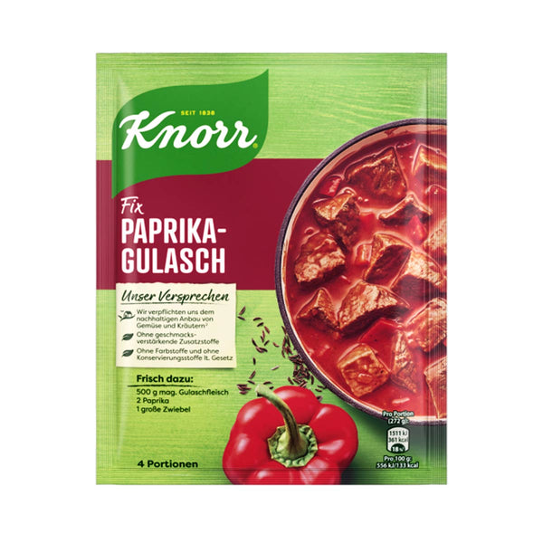 Knorr Fix Gypsy Style Paprika Goulash Mix, 1.8 oz