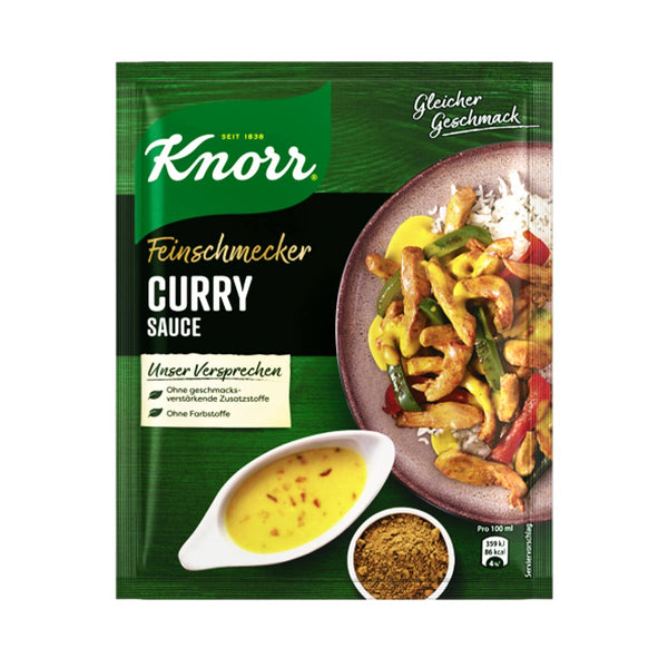 Knorr Feinschmecker Gourmet Curry Sauce, 1.6 oz (45 g)