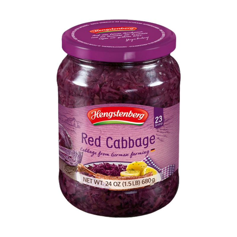 Hengstenberg German Red Cabbage Rotkohl, 24 oz (680 g)
