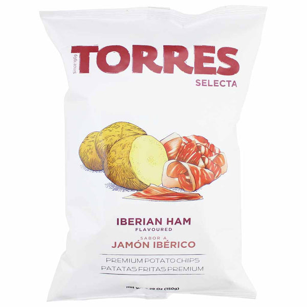 Torres Iberico Ham Potato Chips, 5.2 oz (150 g)