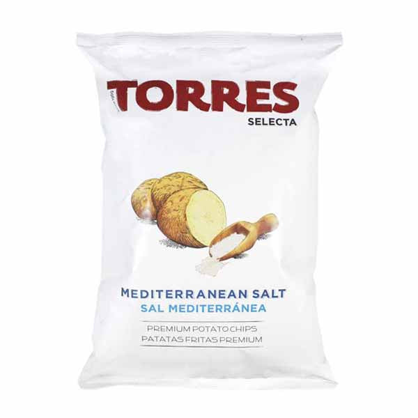 Torres Mediterranean Salt Potato Chips 1.8 oz. (50g)