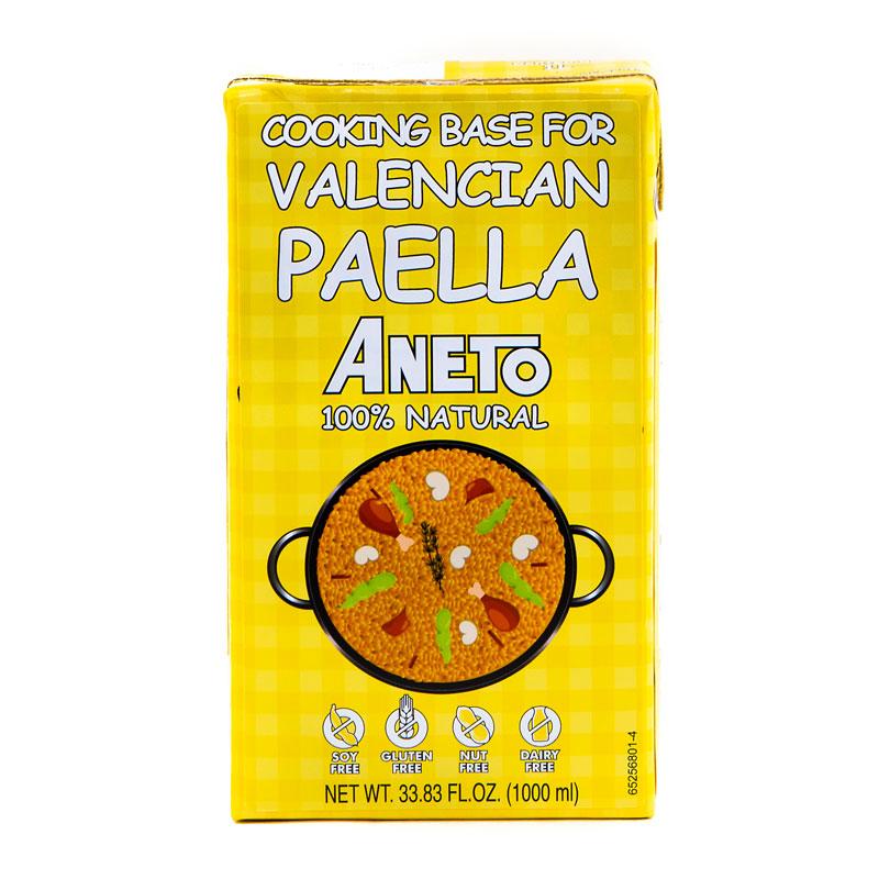 Aneto Paella Valenciana Broth, 33.8 fl oz (1L)