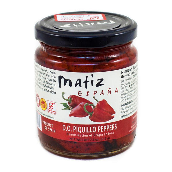 Matiz Roasted Piquillo Peppers from Lodosa, 7.8 oz (215 g)