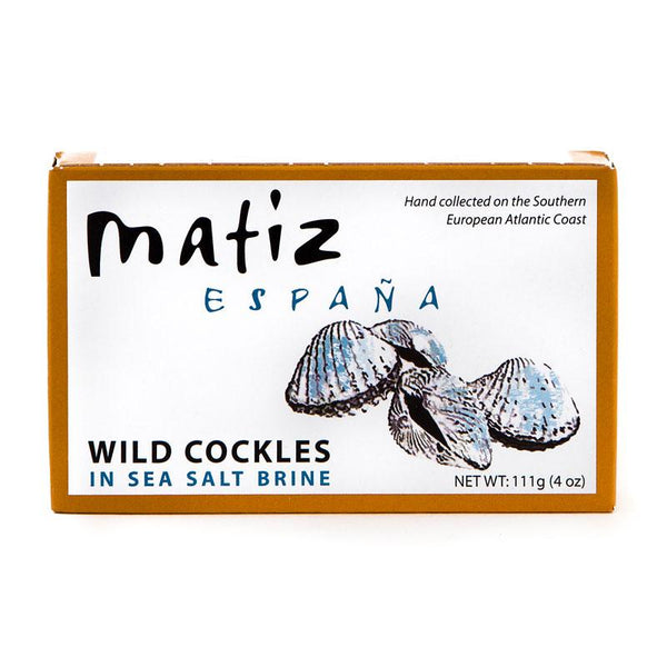 Matiz Berebechos Wild Cockles Baby Clams in Brine, 4 oz (111 g)