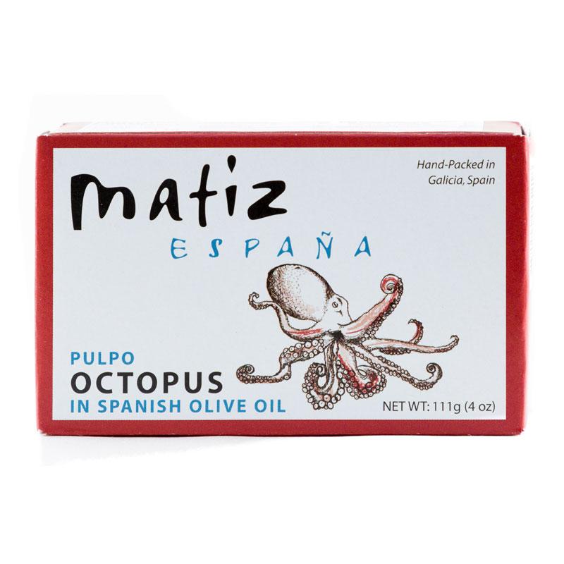 Matiz Octopus in Spanish Olive Oil, 4 oz (111 g)