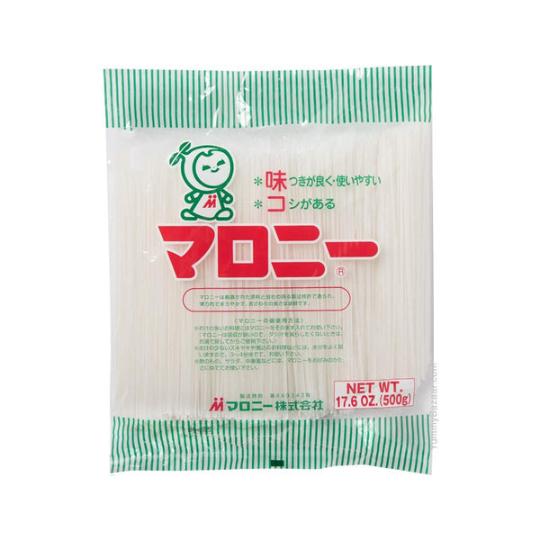 Malony Japanese Glass Noodles Vermicelli Harusame Saifun, 17.6 oz (500 g)